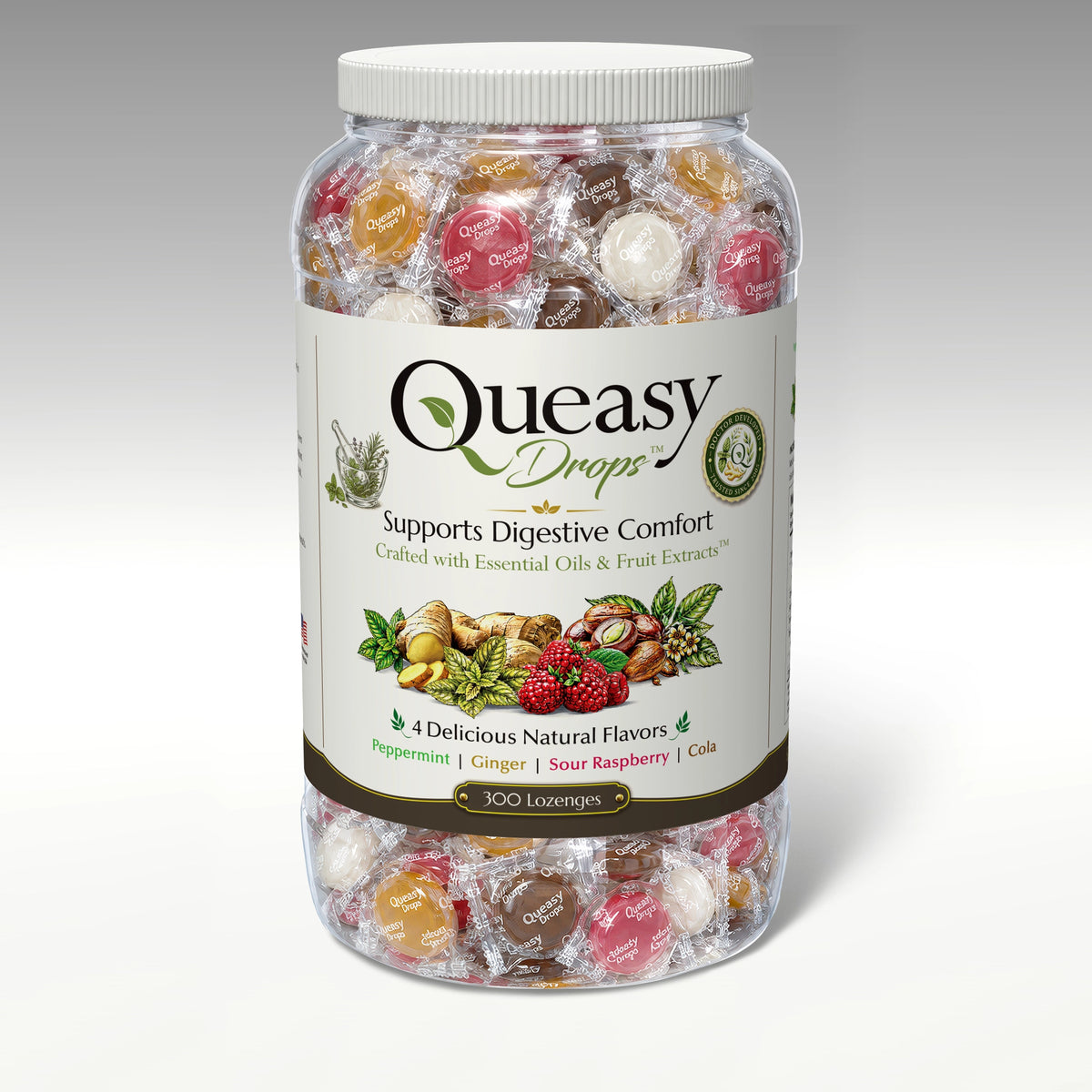 Queasy 300 Variety - front