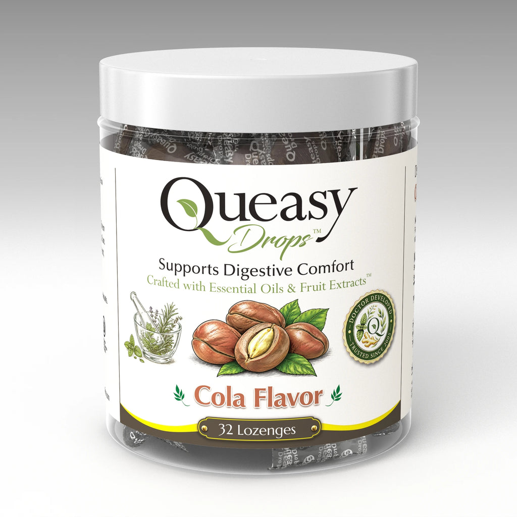 Queasy 32 Cola - front