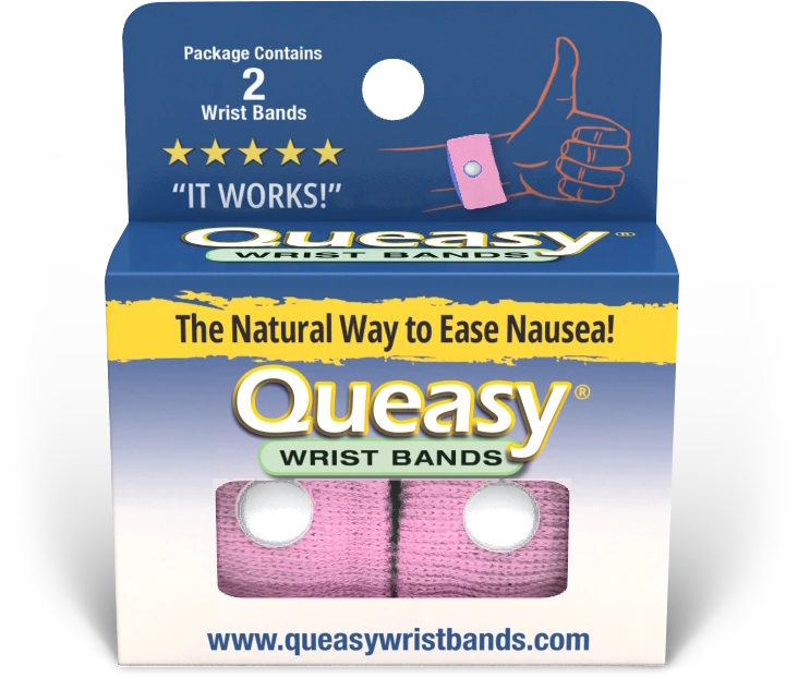 Queasy Wristbands 2 Pack