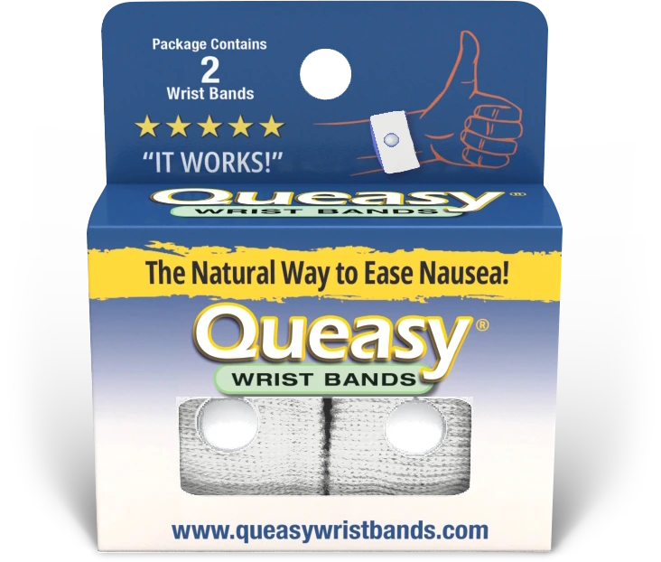 Queasy Wristbands 2 Pack