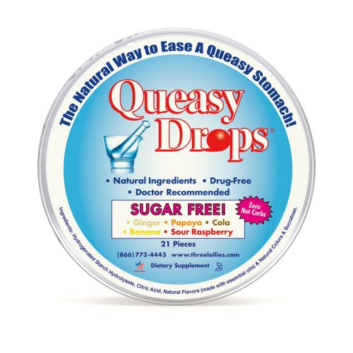 Queasy Drops Sugar Free for Nausea Relief