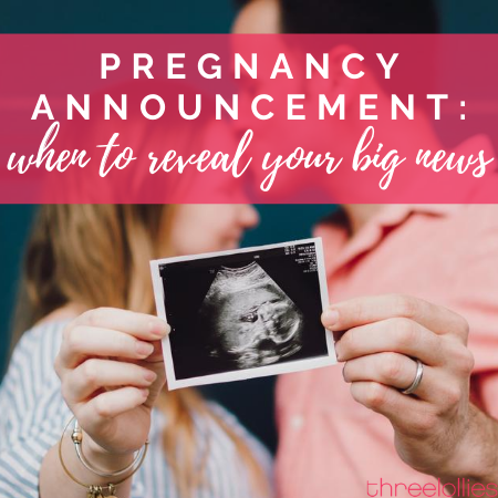 pregnancy announcement, when to tell people you're pregnant