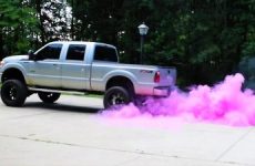 Pink Truck Smoke