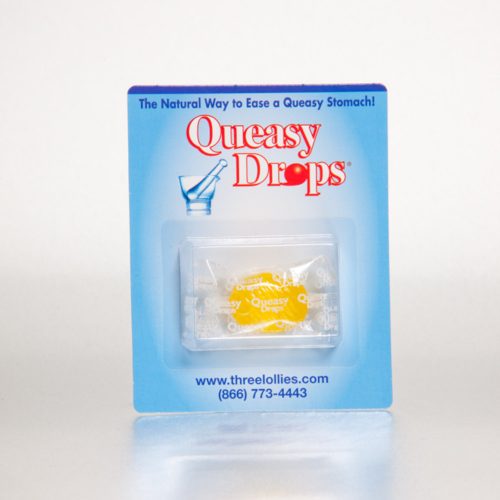 Queasy Drops Blister Pack