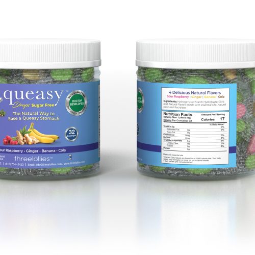 Queasy Drops Sugar-free 32pc