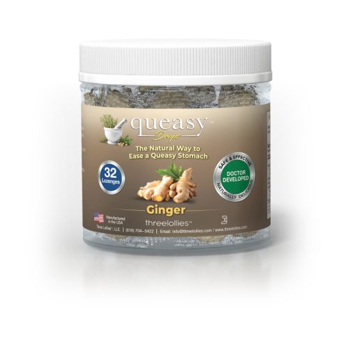 Queasy Drops Ginger 32pc