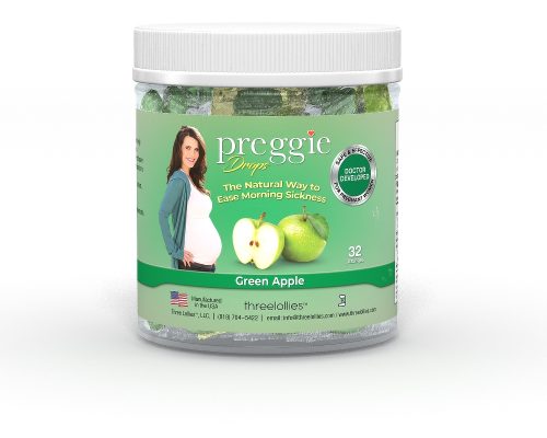 Preggie Pop Drops Green Apple 32pc