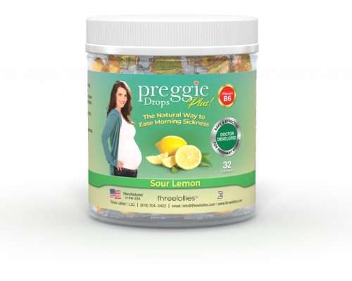 Preggie Pop Drops Plus Lemon 32pc