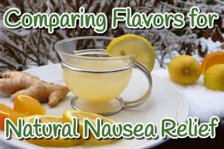 Comparing Flavors that Combat Nausea