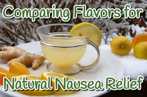 Comparing Flavors that Combat Nausea
