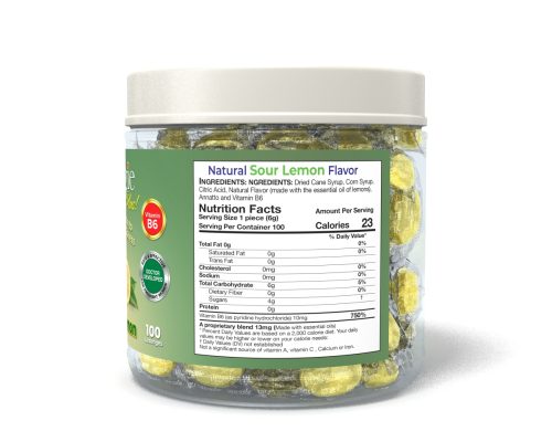 PPD 100 Sour Lemon Back label