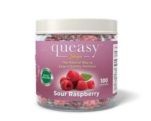 QD 100 Sour Raspberry Front label