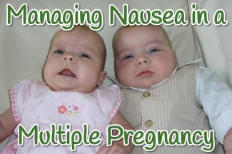 Managing Nausea in Multiple Pregnancies