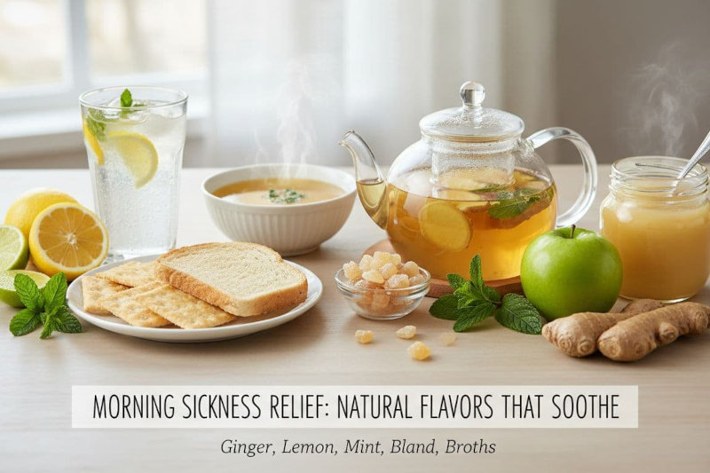 How Flavors Help Morning Sickness