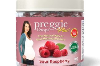 Preggie Pop Drops Plus Sour Raspberry