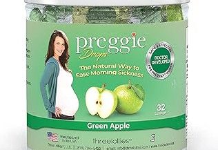 Preggie Pop Drops Green Apple