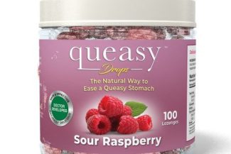 Queasy Drops Sour Raspberry