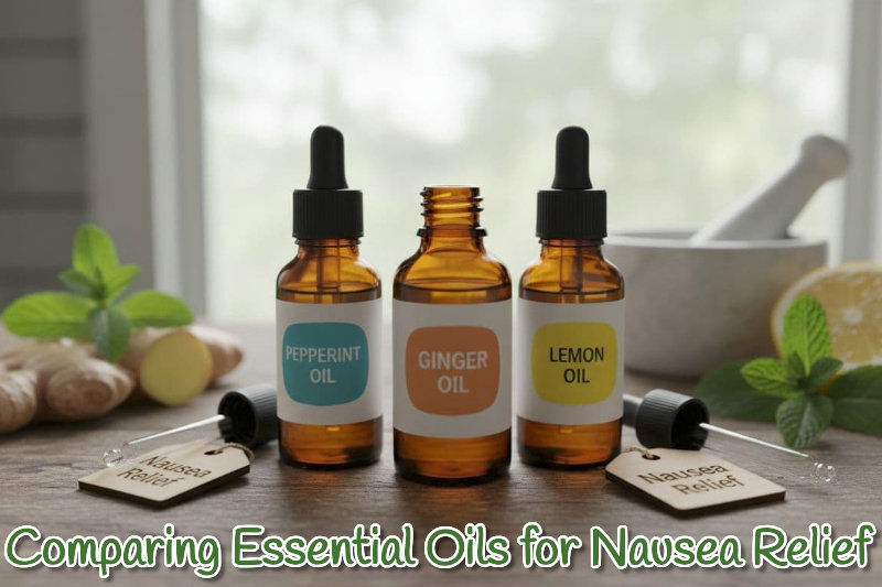 Comparing Essential Oils for Nausea