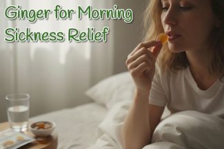 Ginger Lozenges for Nausea Relief
