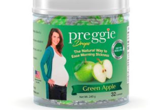 Preggie Drops Green Apple 32pc