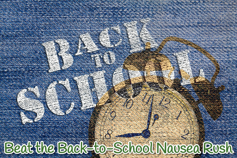 Back to School Nausea Prevention