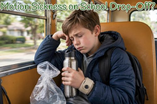 Motion Sickness on the Way to School